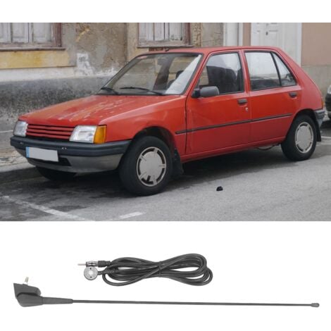 Eosnow,Antenne d'autoradio en caoutchouc FM AM mt de remplacement pour Peugeot 205 206 306 307 309 406 806