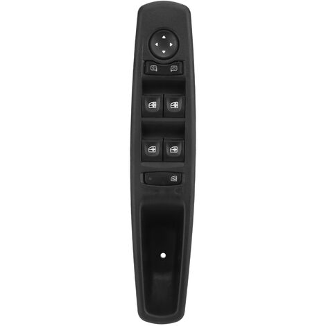 Eosnow Interrupteur de commande de vitre électrique 809610016R, accessoires de voiture de remplacement pour Megane MK3 2008 – 2016