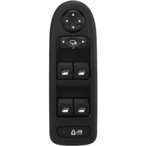 Eosnow Commutateur de lève-vitre électrique 96631328XT remplacement du bouton principal de la fenêtre de contrle sensible à réponse rapide pour PEUGEOT 308 I 508