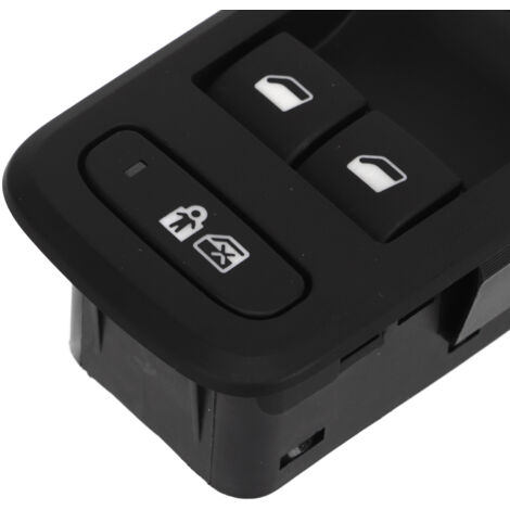 Eosnow Commutateur de lève-vitre électrique 96631328XT remplacement du bouton principal de la fenêtre de contrle sensible à réponse rapide pour PEUGEOT 308 I 508
