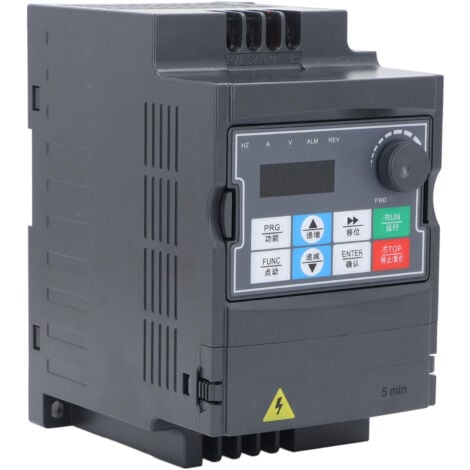 Eosnow,Variateur de fréquence 3KW monophasé à 3 phases AC190-230V entrée 50-60Hz AC0-230V sortie 0-999.9Hz onduleur VFD