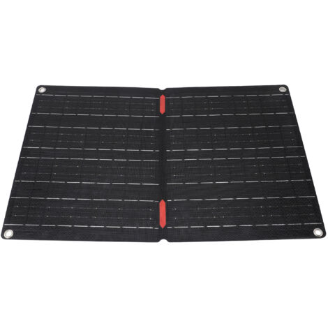 Eosnow,Panneau solaire pliable ETFE 60W 60A, contrôleur, fil de prise OBD 12V, Kit de chargeur solaire de voiture étanche IP68