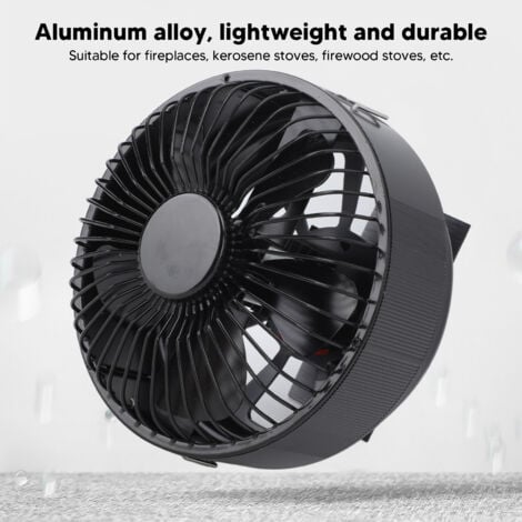 Eosnow ventilateur cheminée rond,ventilateur de poêle alimenté par la chaleur,brûleur à bois en alliage d'aluminium,ventilateur de poêle à kérosène,pour usage domestique