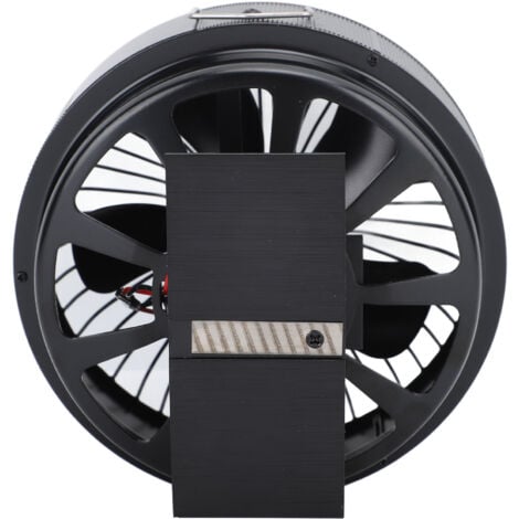 Eosnow ventilateur cheminée rond,ventilateur de poêle alimenté par la chaleur,brûleur à bois en alliage d'aluminium,ventilateur de poêle à kérosène,pour usage domestique