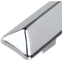 Moulure De Pare-choc Avant Gauche Chromée Compatible Avec Fiat 500 Phase 1 2007-2015