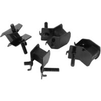 Piece Detachee Groupe Electrogene 4 Pieds Anti-Vibration Pour Générateur Essence 168F/170F - Support Moteur 2KW-3KW - Fer Usage Chantier Ferme