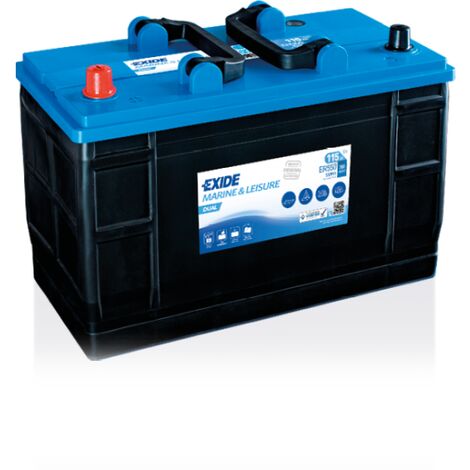 BATTERIE EXIDE MARINE - LOISIRS D02 12V 115AH 760A 349X175X235 +G ER550