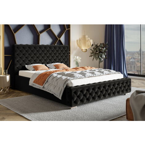 Adora Polsterbett 160x200 cm, Glamour, Design, Doppelbett mit ...