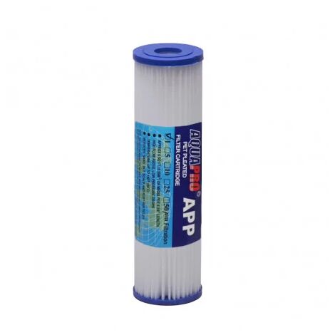 Cartouche filtrante plissée 1 micron pour eau (1/2)