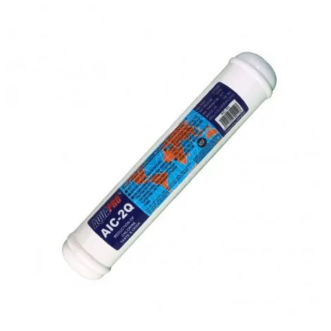 Filtre Aquapro AIC-2Q pour réfrigérateur Samsung – Charbon actif en bloc – Raccords rapides JG 1/4' – Débit 2,2 litres/minute