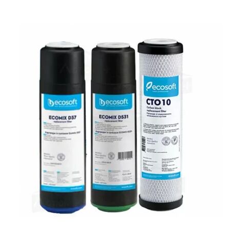 Pack filtres remplacement purificateur Ecosoft (1/2)
