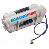 Osmoseur Aquariopure sans pompe – Restricteur de débit pour efficacité – Rétention de sel 98% – Pré-filtres sédimentaire et charbon actif