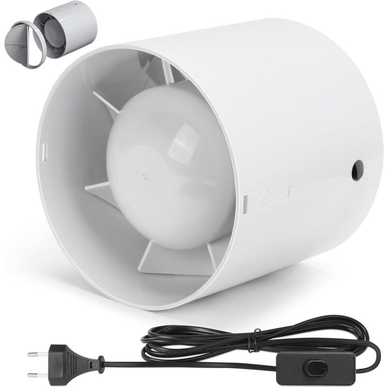 Rohr-Reduzierstück 100 Mm Auf 80 Mm | Verzinkter Stahl-Kanaladapter Für Trockner, Abluft & Mehr | 2er Set
