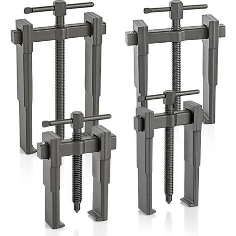 4 Stück Zweibacken Lagerabzieher Satz 3" 4" 6" 8" 20-85mm, 2 Arme Kugellager Abzieher Zahnradlager, Spezielle Dünne Klauen Polradabzieher Innen Außen Auszieher Werkzeug, zum Radabbau, 1-4.5 Tons