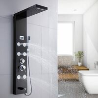 TRES Armatur 29963106 – Duschbrause Mit 5 Massage-Funktionen, Für Erfrischendes Dusch-Erlebnis