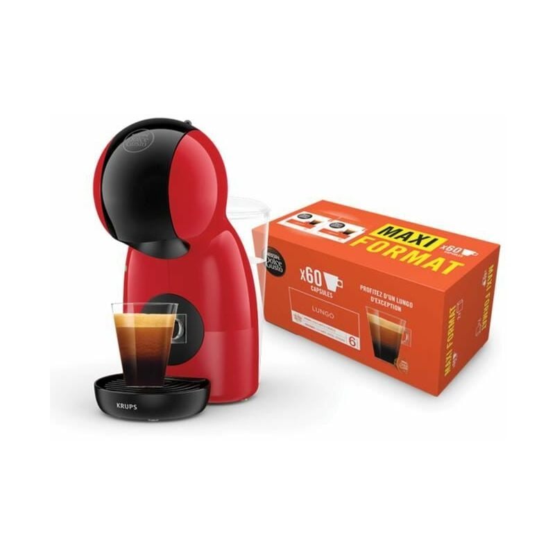 Cafetera de Cápsulas Nespresso Vertuo Pop Roja XN9205