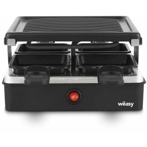 Raclette NATURAMIX 750W para 4 personas Rac.Indus-4