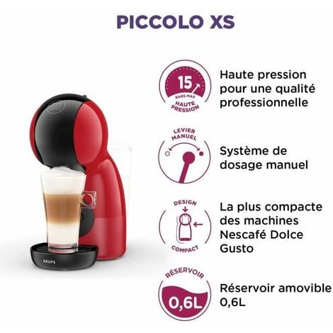 Cafetera Multibebida Moulinex Dolce Gusto Piccolo xs Nescafe