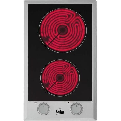 BEKO - HDCC32200X - Placa Domino 30 CM - 2 Vitrocer·mica - 6 Niveles De ...