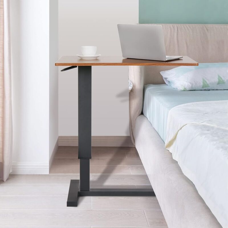 Scrivania Portatile Per Laptop 2 In 1 Con Cuscino E Tappetino Mouse - Tavolo Pieghevole Da Letto Per Computer 17 Pollici, Con Slot Per Tablet E Telefono - 3