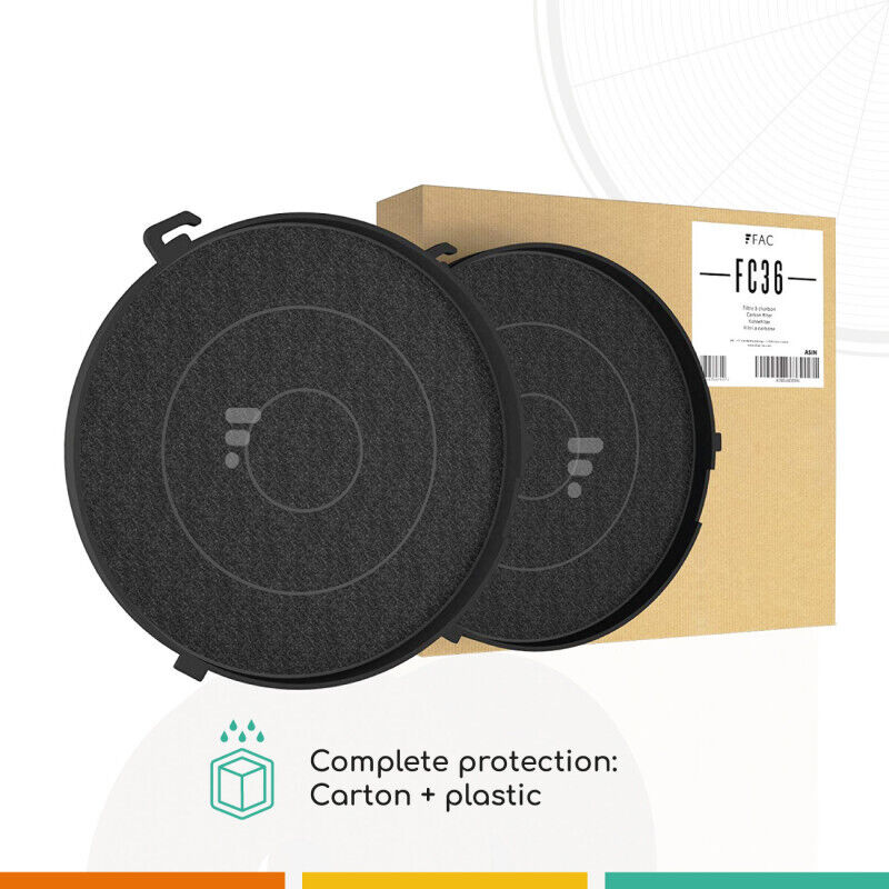 Filtre charbon rond type 180 d=190mm pour Hotte Rosieres, Hotte Ariston, Hotte C Filtre charbon rond type 180 d=190mm pour Hotte Rosieres, Hotte Ariston, Hotte C