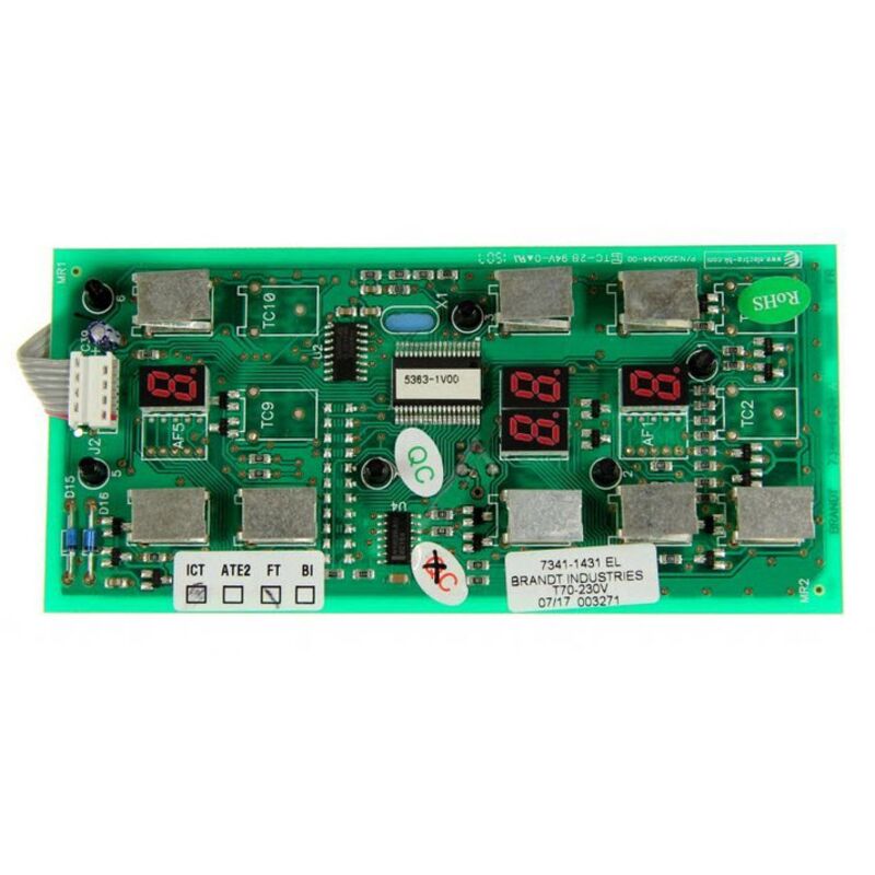Carte clavier table de cuisson cuisinière Brandt AS0003276