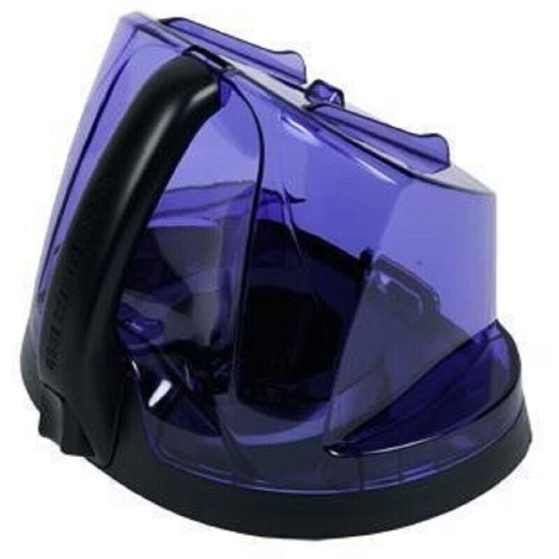 Bac à Poussière Rubbermaid Vintage - Bleu - Modèle 2003-50 - Caoutchouc Dur - Années 1980/2000