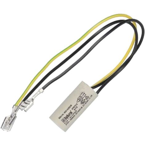 Filtre anti-parasite pour lave-vaisselle – Compatible avec Bosch, Siemens, Constructa, Gaggenau – Référence 12028411 (1/2)