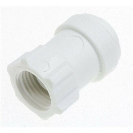 RACCORD UNION FEMELLE 1/4 X 7/16 UNS POUR REFRIGERATEUR GENERAL ELECTRIC (1/2)