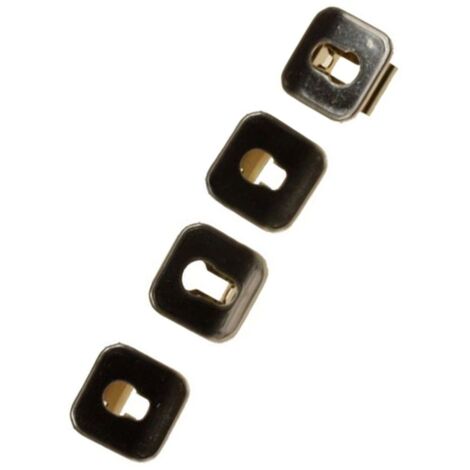 Lot de 4 douilles support de gradin – Compatibles avec fours et cuisinières NEFF, BOSCH, SIEMENS, JUNKER, BLAUPUNKT – Référence 00631174