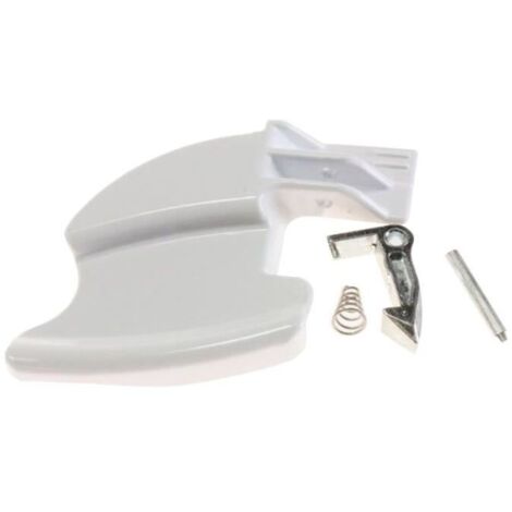Poignée de hublot compatible lave-linge – Pour modèles Candy et Haier – Remplacement facile et rapide – Pièce détachée de qualité