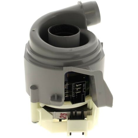 Pompe de cyclage et de chauffage pour lave-vaisselle – Compatible Bosch, Siemens, Neff – Dimensions 140x115x100mm – Entrée 35mm, sortie 28mm