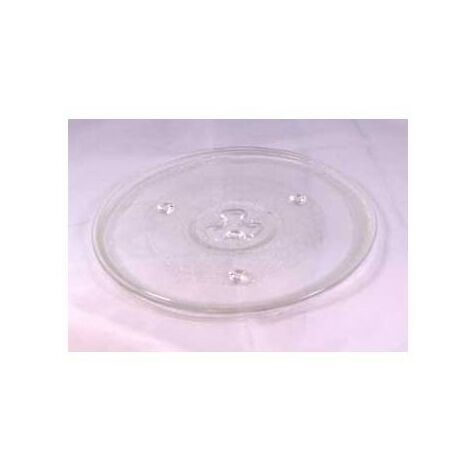 Plateau Verre Wpro PVV261 Pour Micro-Ondes Whirlpool, Bauknecht, Brandt, Thomson - Diamètre 280 Mm