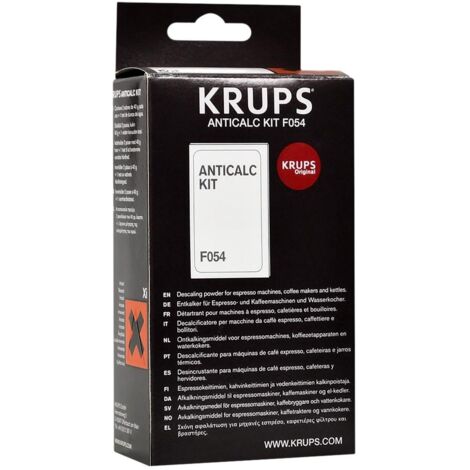 Lot de 2 sachets anti calcaire de 40g Cafetière, Machine à Café F054001B KRUPS Cafetière, Machine à Café F054001B KRUPS