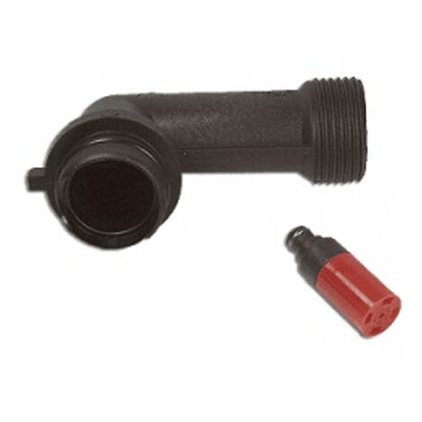 COUDE DE CULASSE + JOINT+ CLAPET+ FILTRE POUR NETTOYEUR HAUTE-PRESSION KARCHER - 90011870 (1/2)