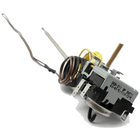 Thermostat double bulbe (230192002) Chauffe-eau BRANDT, FAGOR, OCEAN (1/3)