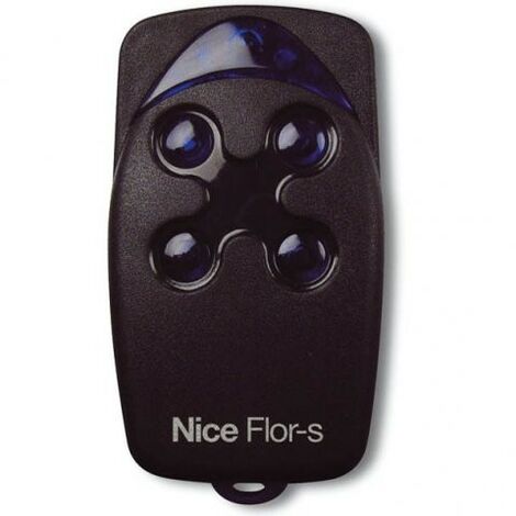 Nice – Télécommande pour motorisations – FLO4RS – 4 canaux – Fréquence 433.92 MHz – Programmation par autoapprentissage