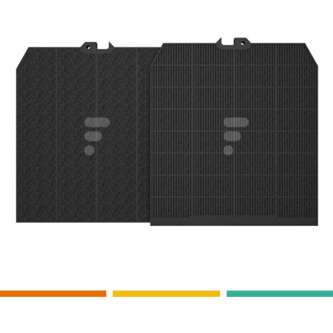 Filtre charbon rectangulaire type 3 (à l'unité) (294964-13595) (103050107) Hotte FALMEC (1/5)