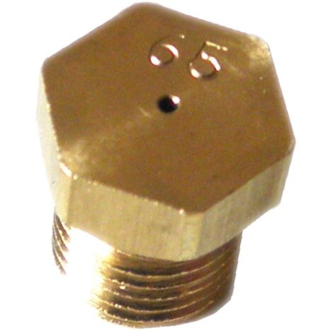 Injecteur, gicleur butane propane diam. 65 (a l'unité) (Z05P172) Plaque de cuisson AIRLUX, GLEM