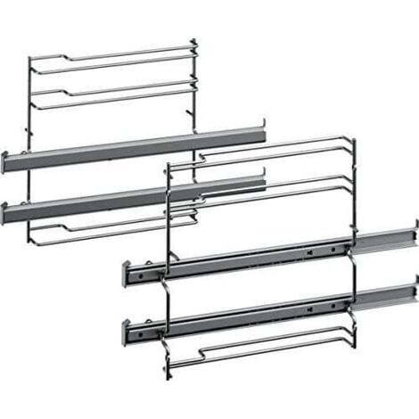 Glissieres telescopiques double pour four Bosch - Siemens