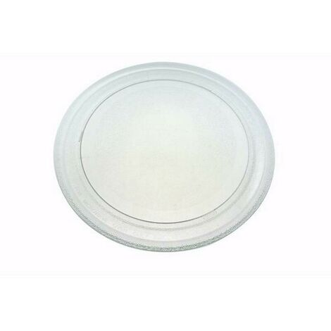 Plateau Tournant Verre Pour Micro-ondes LG - Diamètre 245mm, Sans Ergot Central - Compatible 3390W1G005D, Etc.