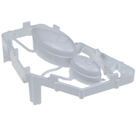 Pièce Rechange électroménager Bouton Start/Stop Gris Pour Micro-Ondes Whirlpool - Référence 481241258973 - Pièce Détachée Originale Bouton Start Stop Whirlpool