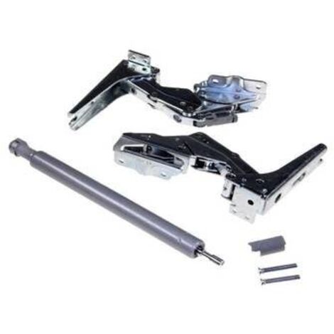 Kit verin avec Charnières pour Réfrigérateur, Congélateur LIEBHERR 9590166 (1/2)