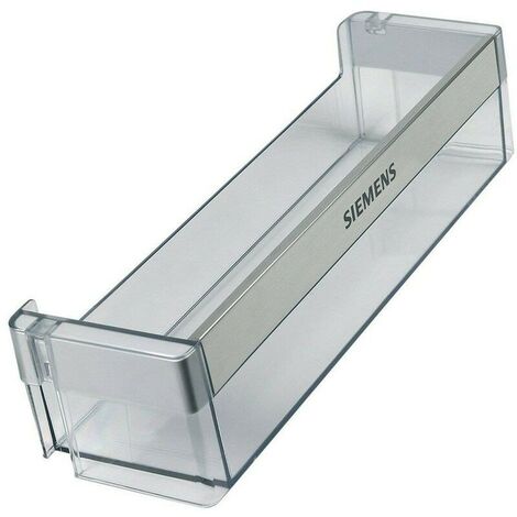 Balconnet porte bouteilles pour réfrigérateur – Dimensions 12x44x10 cm – Compatible SIEMENS et BOSCH – 704703