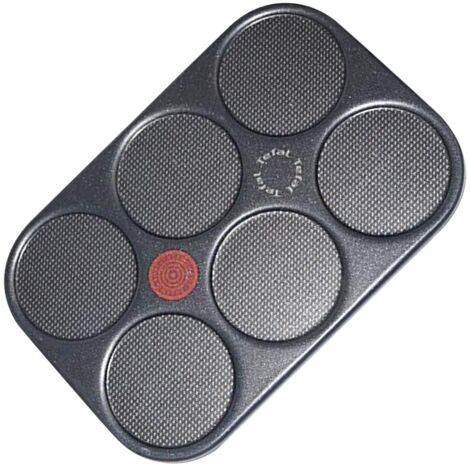 Plaque à crêpes noire pour crêpière – Compatible avec plusieurs modèles TEFAL – Préchauffage rapide – Facile à nettoyer - TS-01026900