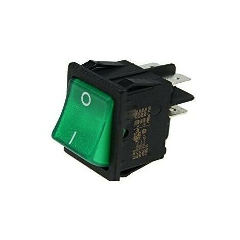 Interrupteur vert 230 v pour Réfrigérateur DOMETIC 2926274107 (1/2)