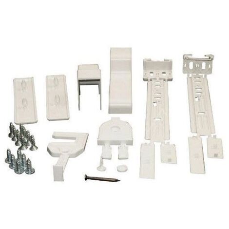 Kit de fixation porte à glissière pour réfrigérateur – Compatible Bosch – Maintien optimal des portes – Référence 00264862 (1/3)