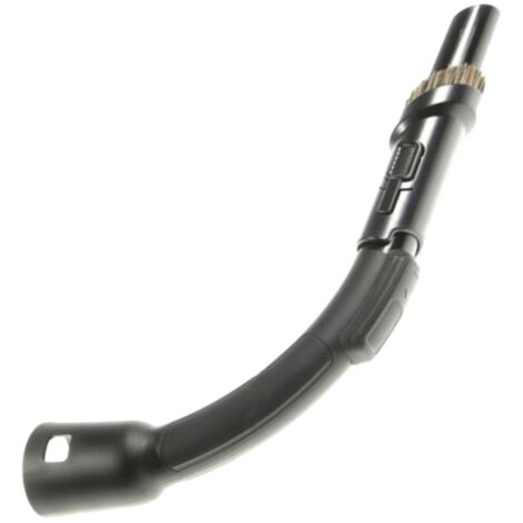 Poignée de flexible avec brossette – Compatible aspirateurs Rowenta – Système de verrouillage Lock System RS-2230000243 – Prise en main ergonomique