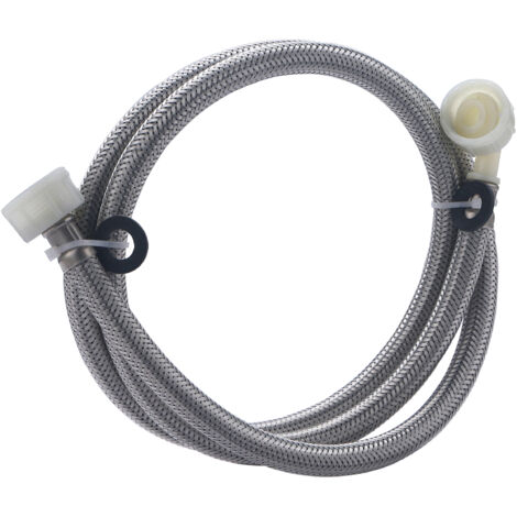 Noyon & Thiebault – Tuyau d'alimentation inox coudé femelle-femelle 20X27 – Longueur 1,50 m – Diamètre 10 mm – Température max 90°C – Pression max 10 bar (1/3)