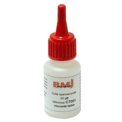 COLLE CYANOACRYLATE FLACON 20GR POUR JOINT REFRIGERATEUR / CONGELATEUR